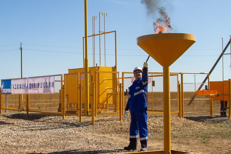 В Волгоградской области газифицировали отдаленный хутор Бирюков
