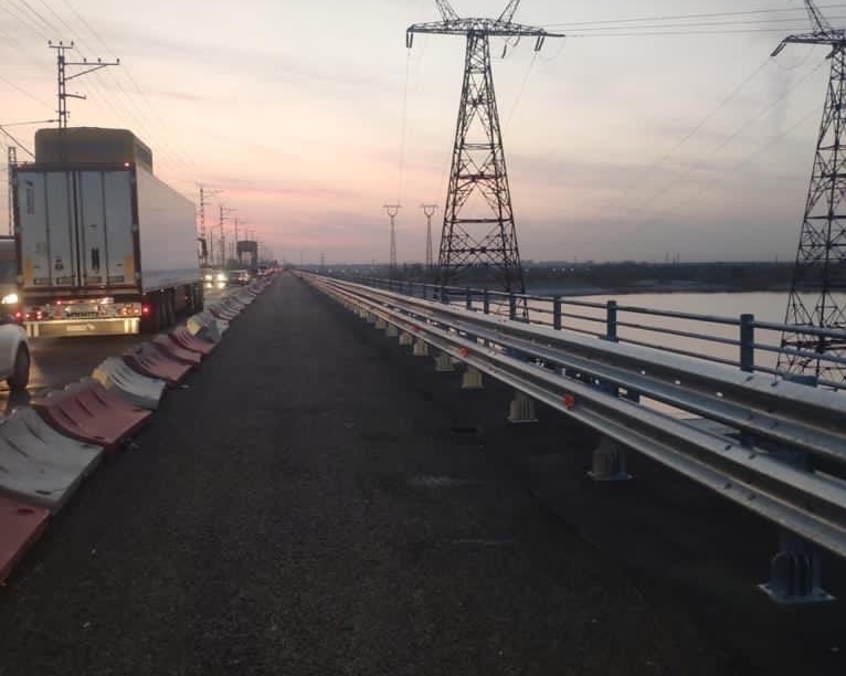 На Волжской ГЭС завершился дорожный ремонт