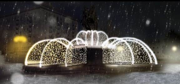 На Волгоградской набережной украшают фонтан «Искусство»