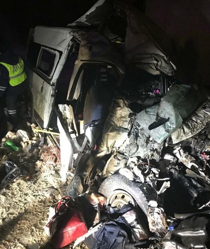 В Самарской области в ДТП с рейсовым автобусом погибли 10 человек