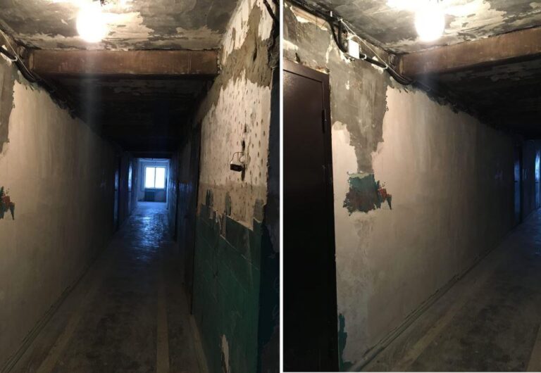 «Даже стены не помыли»: волжане показали обещанный ремонт горевшего общежития