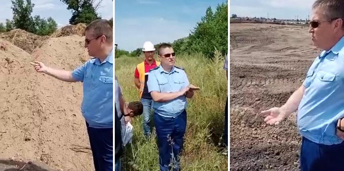 Природоохранный прокурор задал вопросы строителям трассы в Волго-Ахтубинской пойме