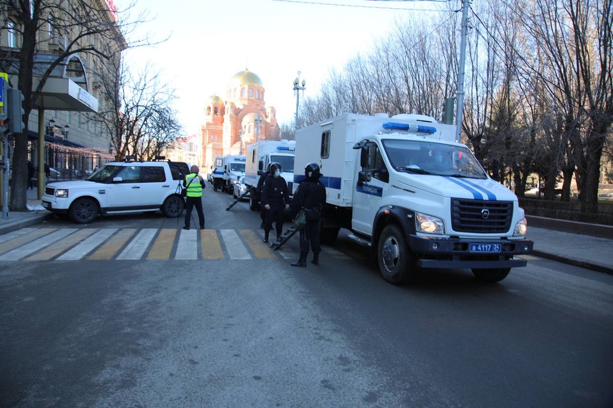 В Волгограде участников незаконной акции привлекли к ответственности