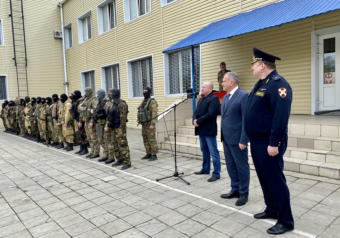 Бойцы волгоградского ОМОНа живыми вернулись со спецоперации на Украине