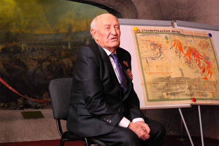 Ветеран Великой Отечественной войны отметил в Волгограде свое 98-летие