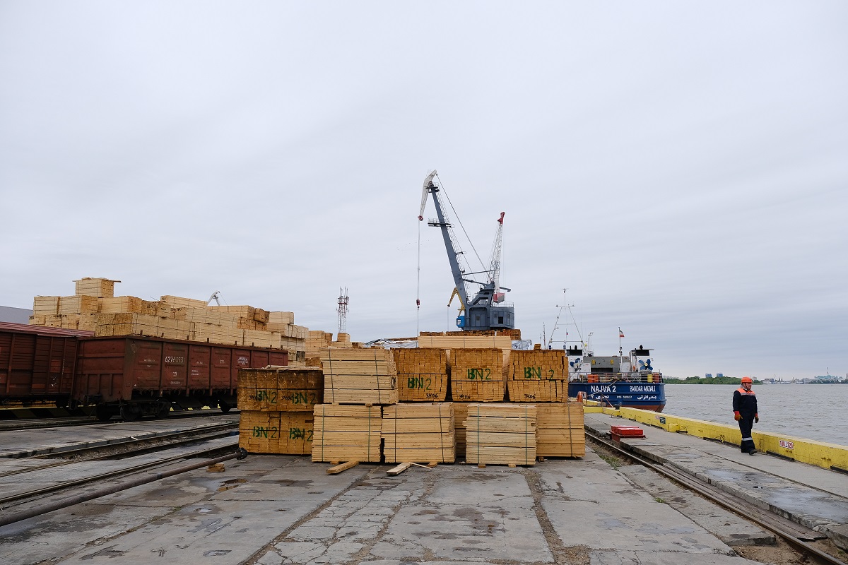 Грузооборот портов Астраханской области в январе-феврале вырос на 32%