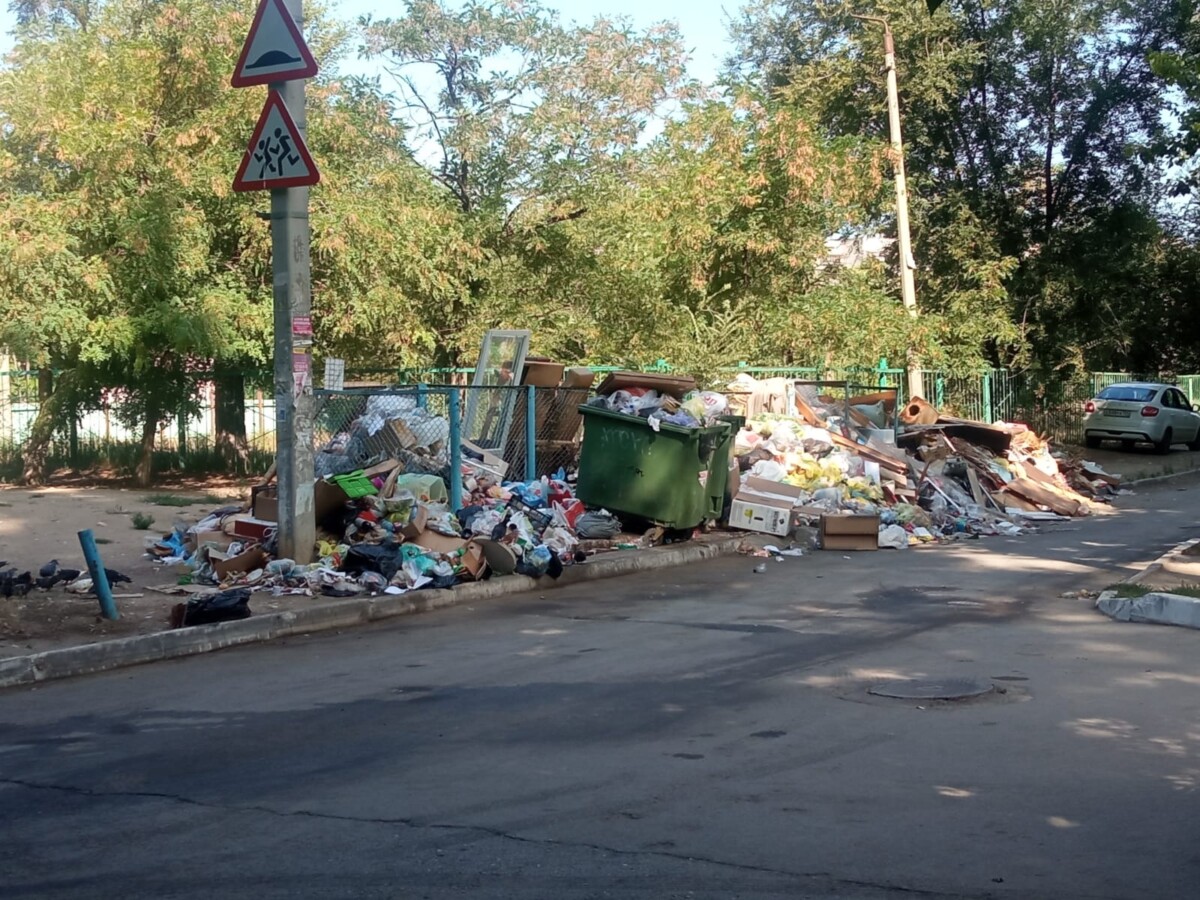 "Подскажите, где тут мусорка?”: Мусоровоз не мог найти контейнерную площадку в заваленном отходами Волгограде