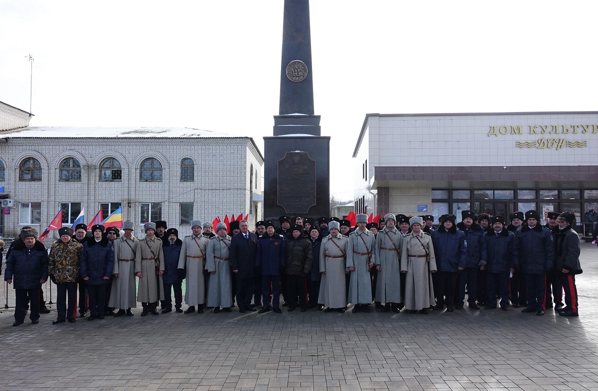 В Серафимовиче открыта стела «Рубеж Сталинградской доблести»