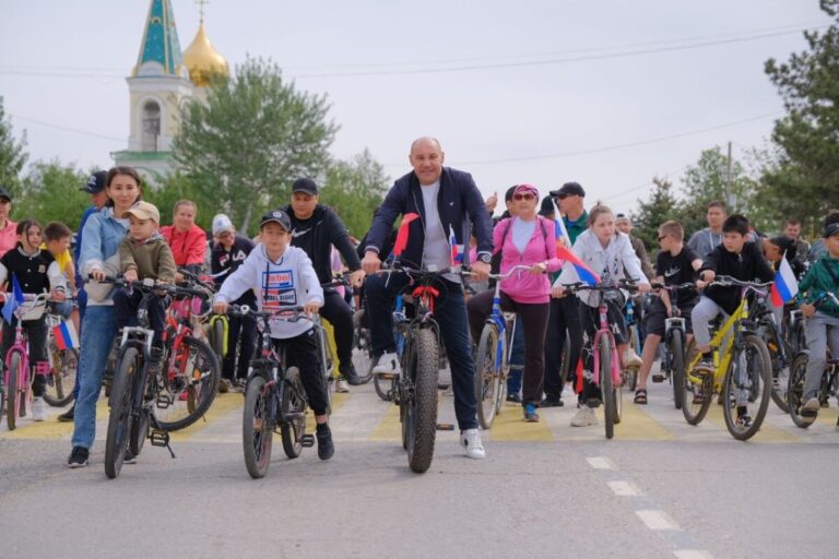 В Астраханской области прошел майский велопарад