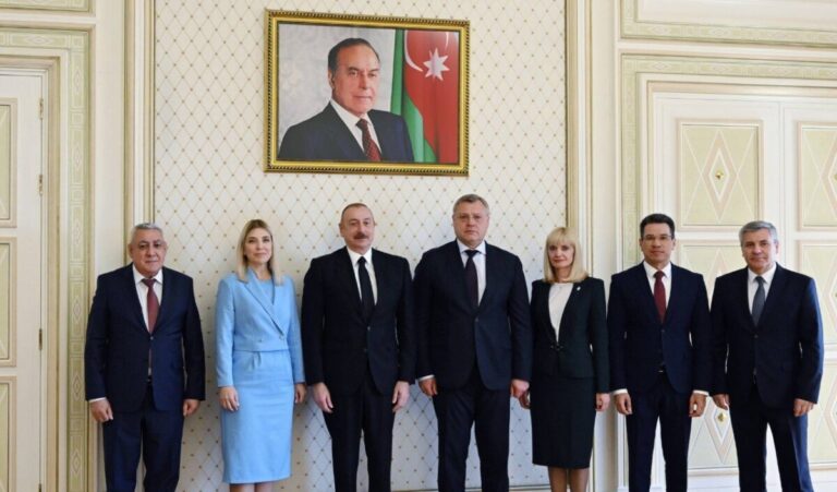 В Баку встретились Президент Азербайджана и губернатор Астраханской области