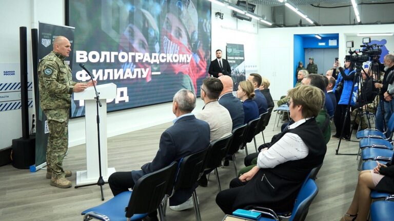 В волгоградском Центре «ВОИН» прошли подготовку 7500 курсантов