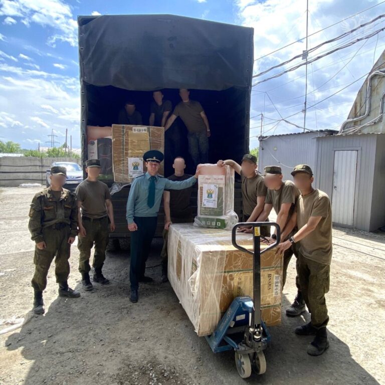 Конфискованные товары переданы на нужды СВО: Астраханская таможня помогает армии