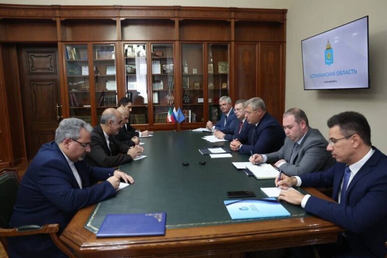Губернатор Астраханской области встретился с Генконсулом Ирана в Астрахани
