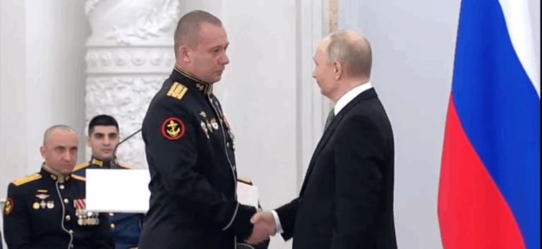 Орден «Золотая Звезда» вручен командиру 177-го полка морской пехоты Каспийской Флотилии