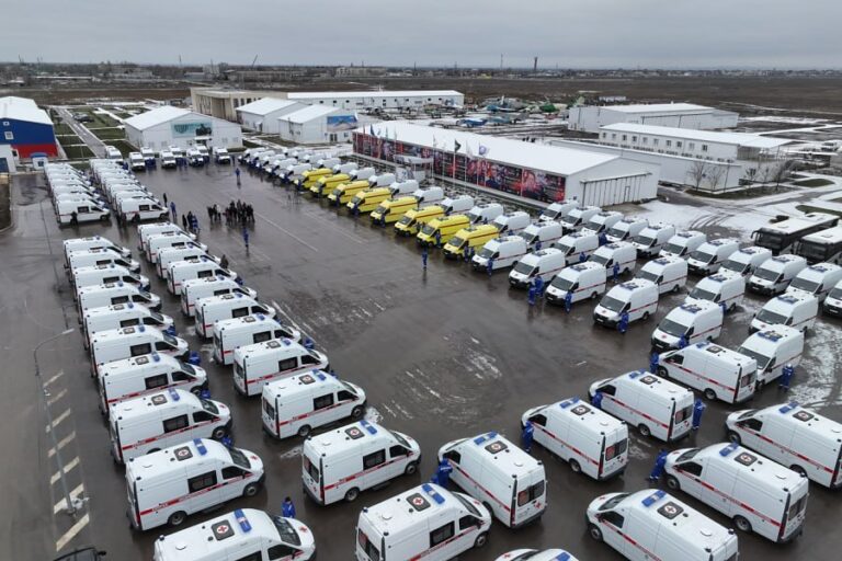 Обновлён парк машин скорой помощи в Волгоградской области