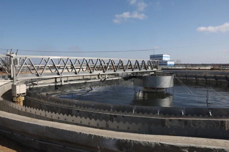 Работы на Северных очистных сооружениях канализации продолжаются