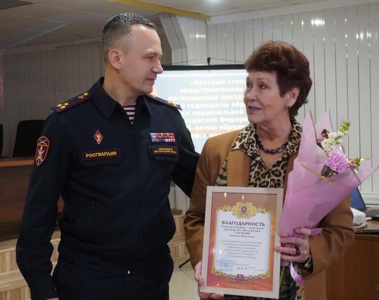 Начальник Управления Росгвардии по Волгоградской области встретился с представителями региональных СМИ